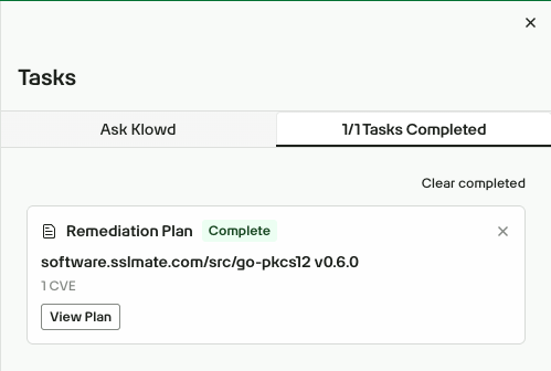 AI Task Drawer