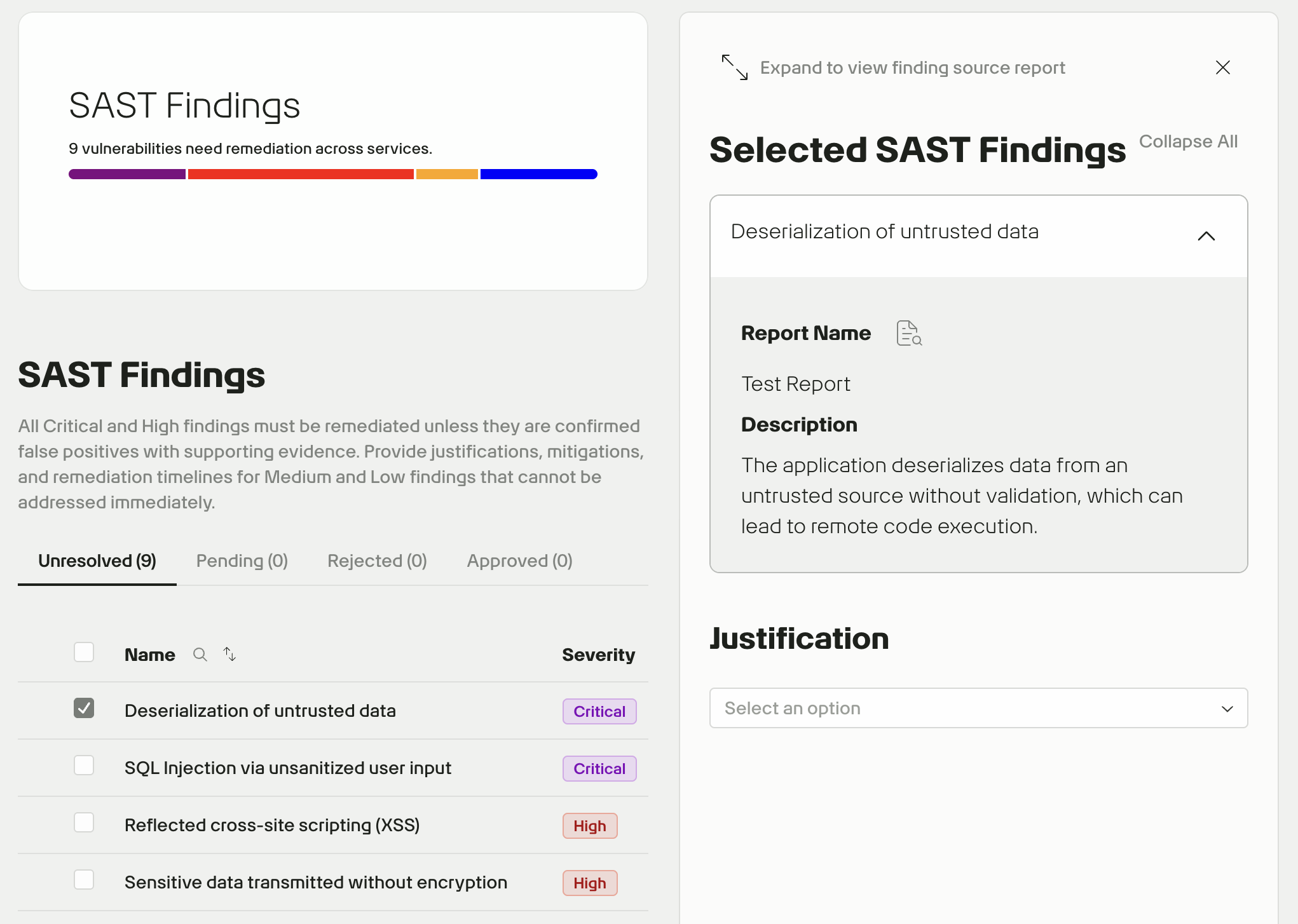 SAST Scan Parser